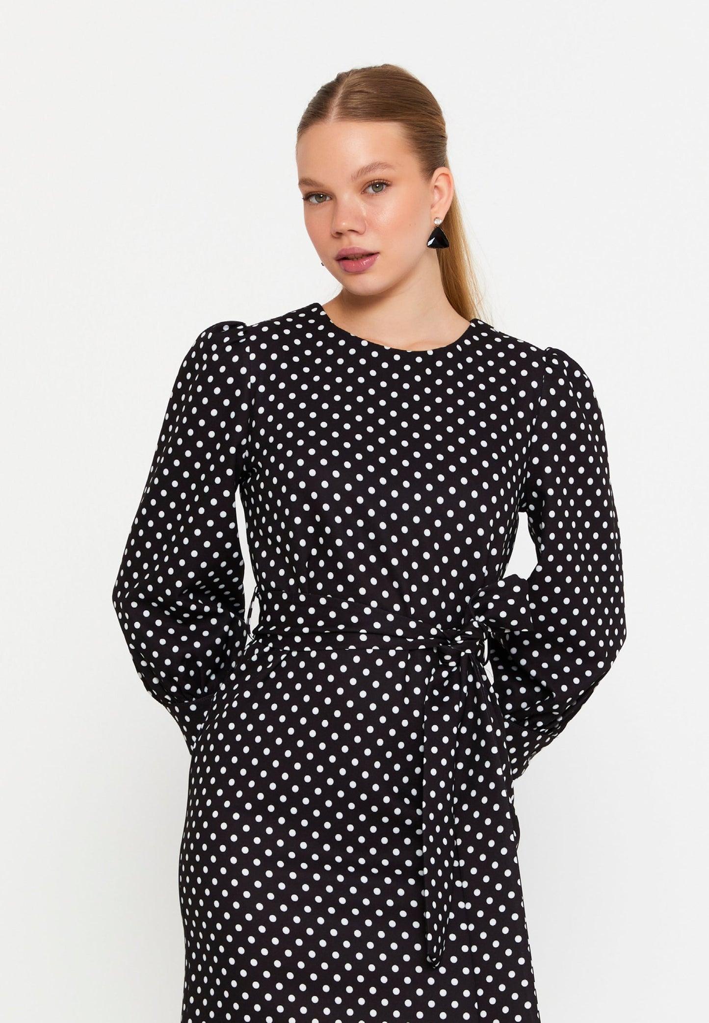 Long Sleeve Midi Viscose Column Regular Casual Dress Unit Price: €23