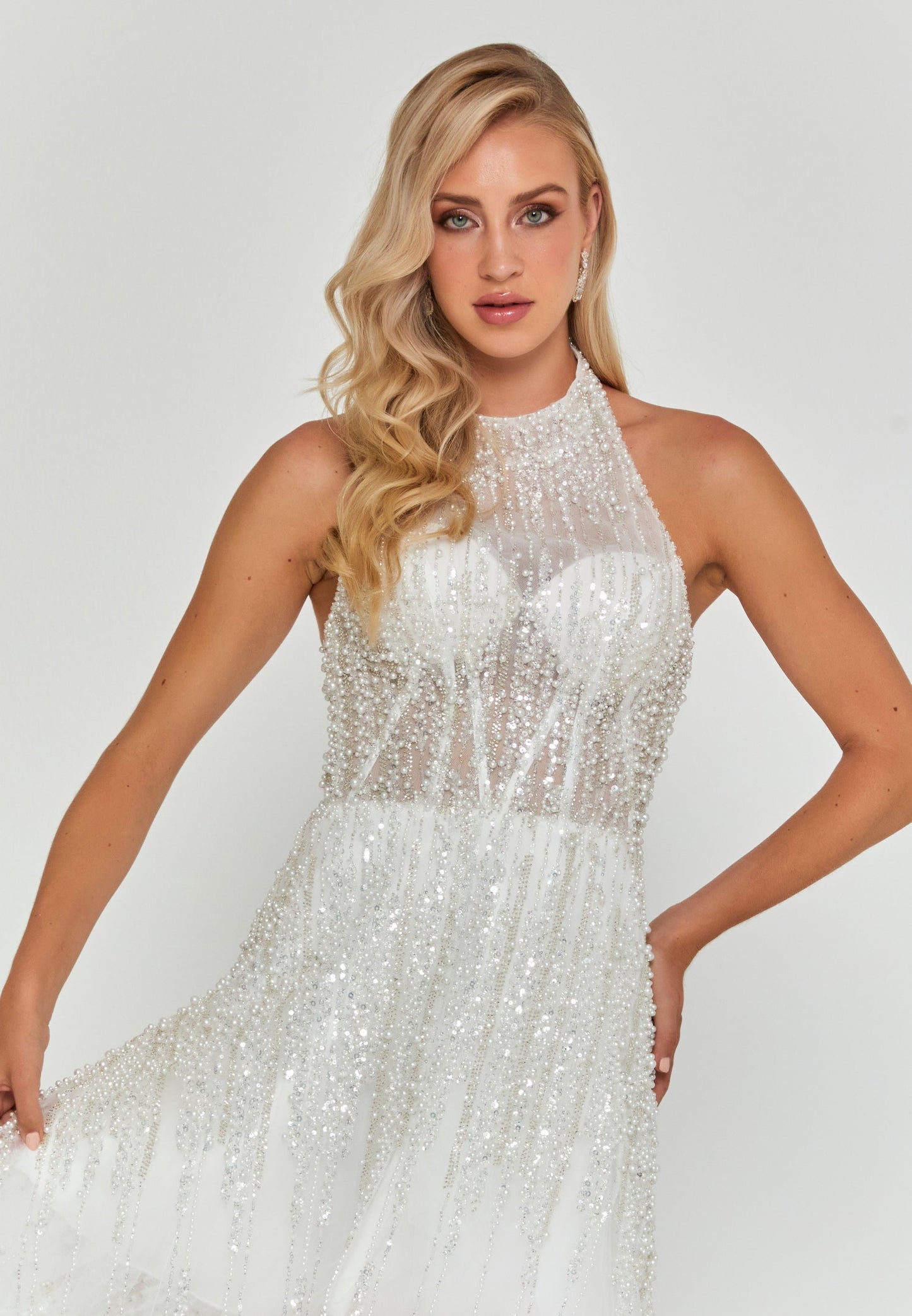 Sleeveless Mini Tulle Regular Wedding Dress Unit Price: €150