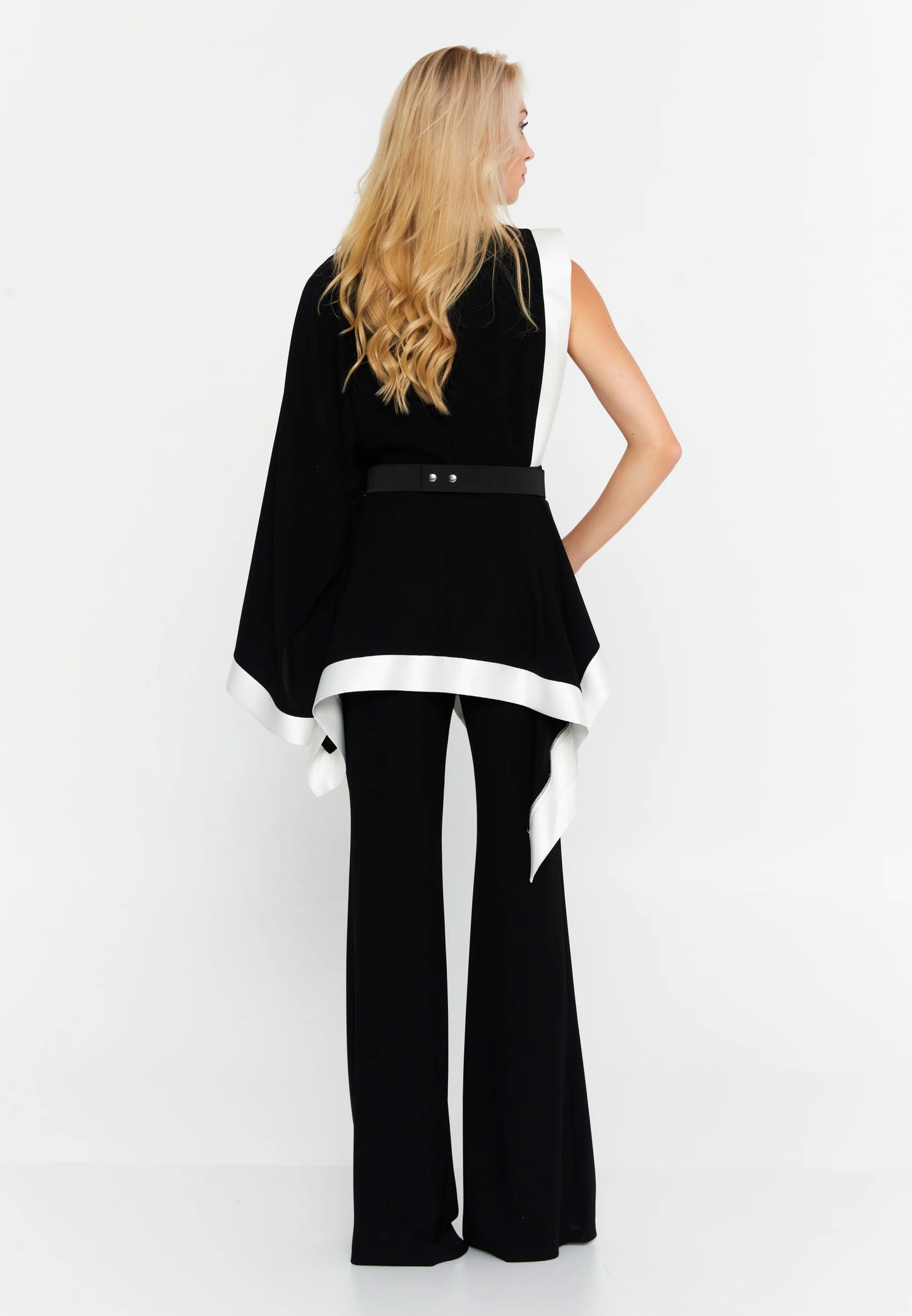 Long Sleeve Viscose Solid Color Plus Size Two-Piece Outfit Unit Price: €54