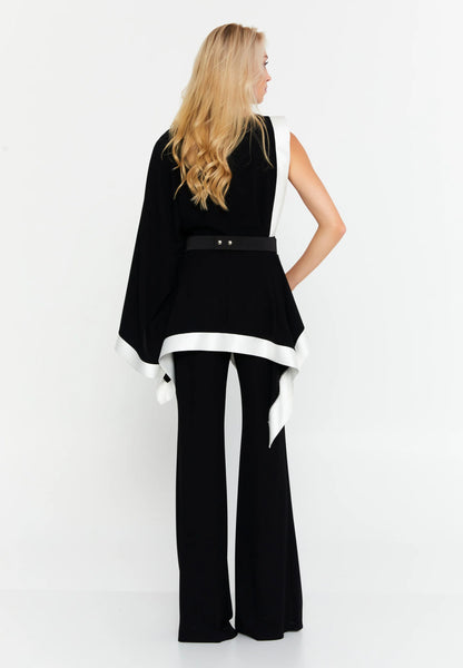 Long Sleeve Viscose Solid Color Plus Size Two-Piece Outfit Unit Price: €54