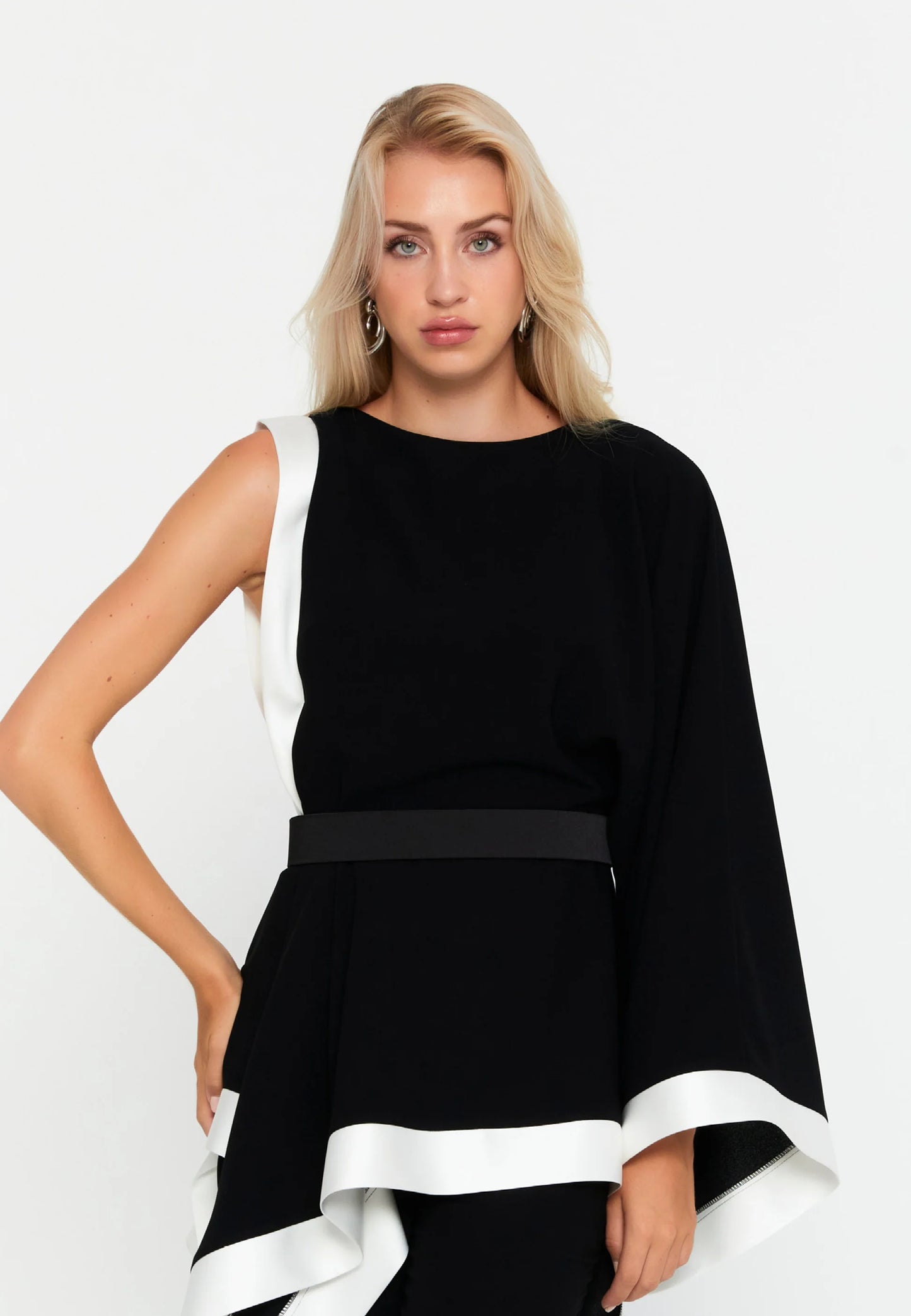 Long Sleeve Viscose Solid Color Plus Size Two-Piece Outfit Unit Price: €54