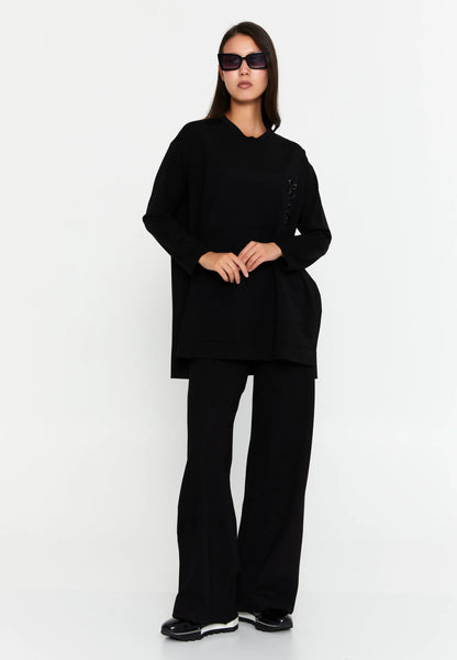 Long Sleeve Cotton Solid Color Regular Two-Piece Outfit Unit Price: €50