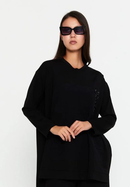 Long Sleeve Cotton Solid Color Regular Two-Piece Outfit Unit Price: €50