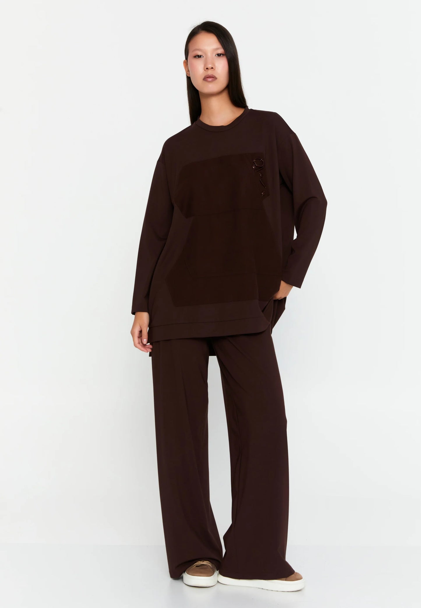 Long Sleeve Cotton Solid Color Regular Two-Piece Outfit Unit Price: €50