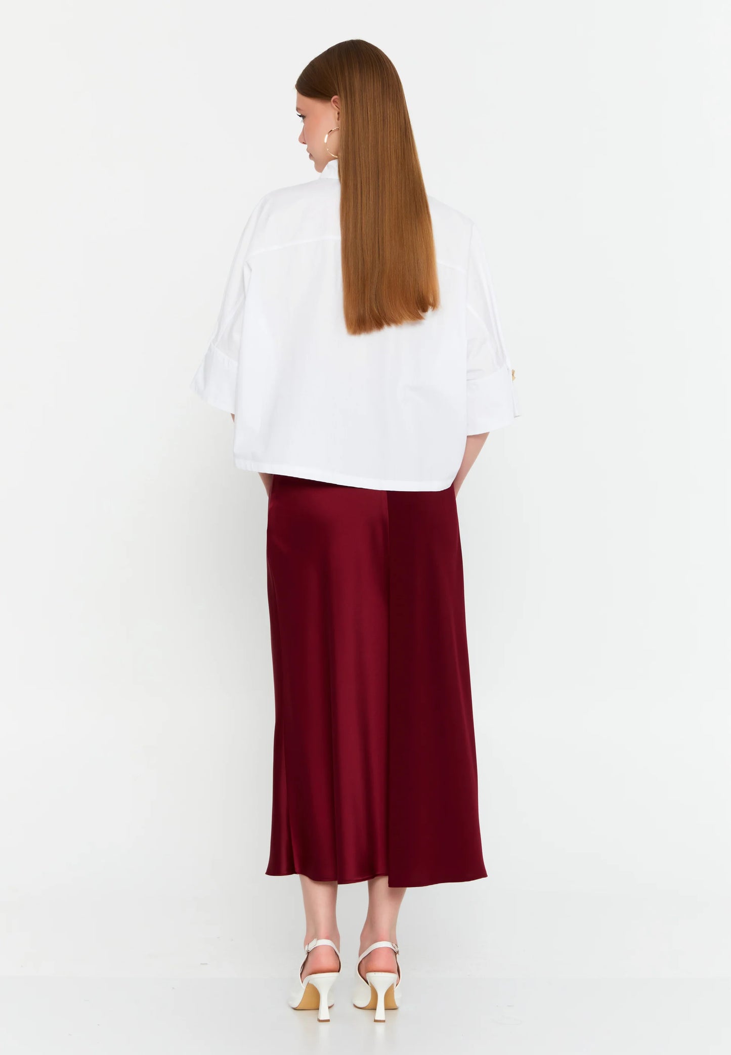 Maxi Solid Color Regular Skirt Unit Price: €26