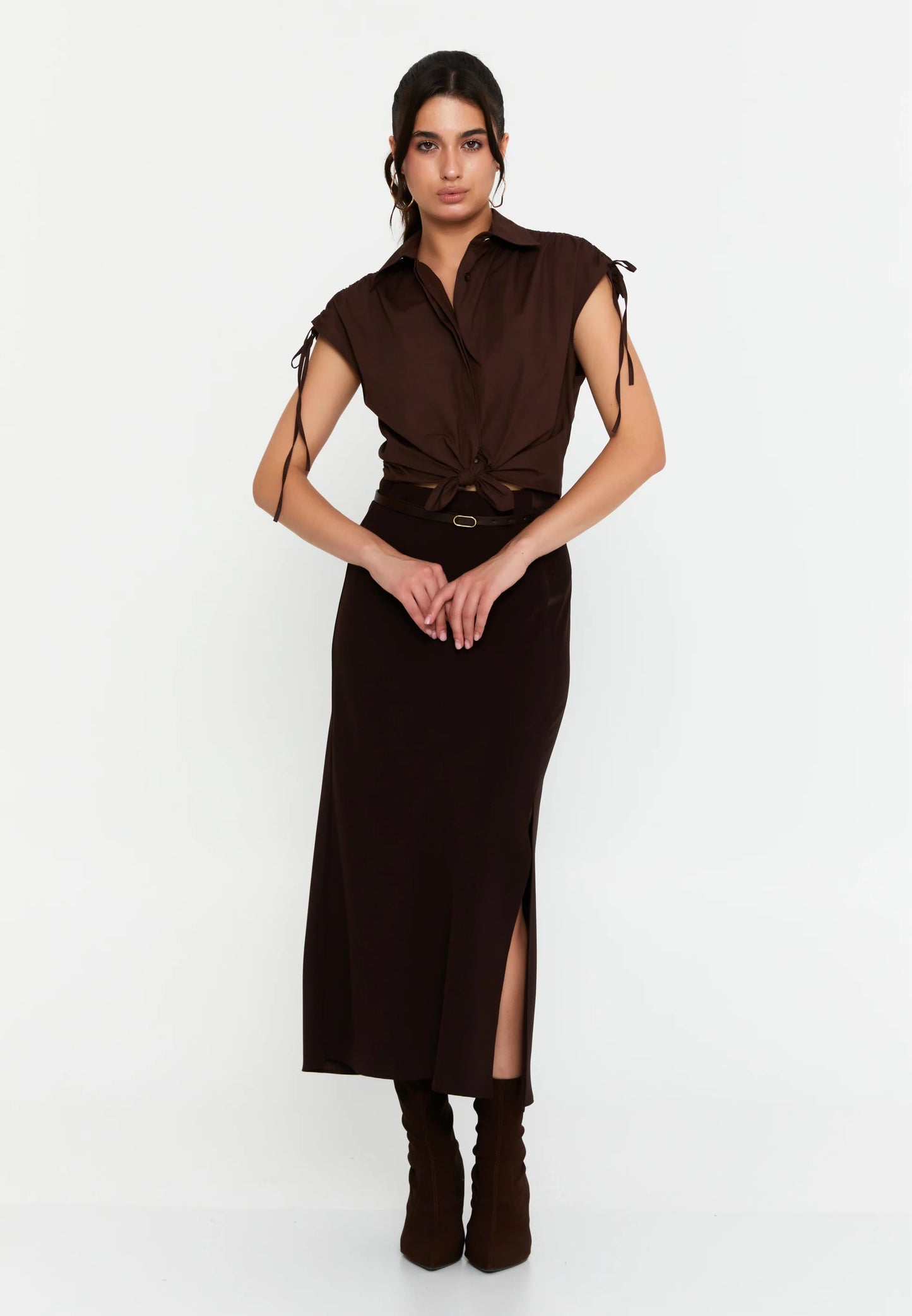 Maxi Solid Color Regular Skirt Unit Price: €26