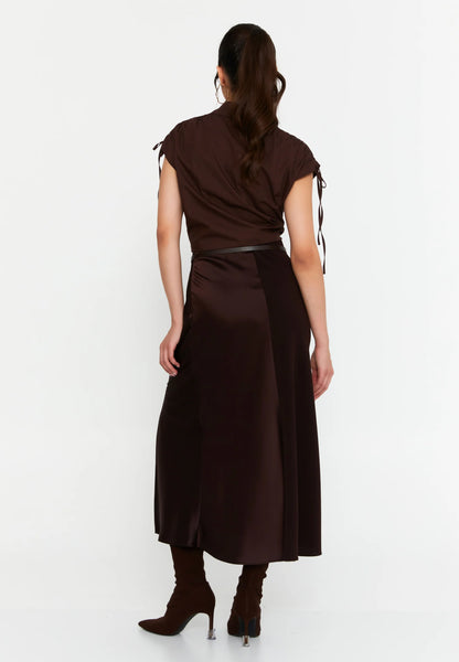 Maxi Solid Color Regular Skirt Unit Price: €26