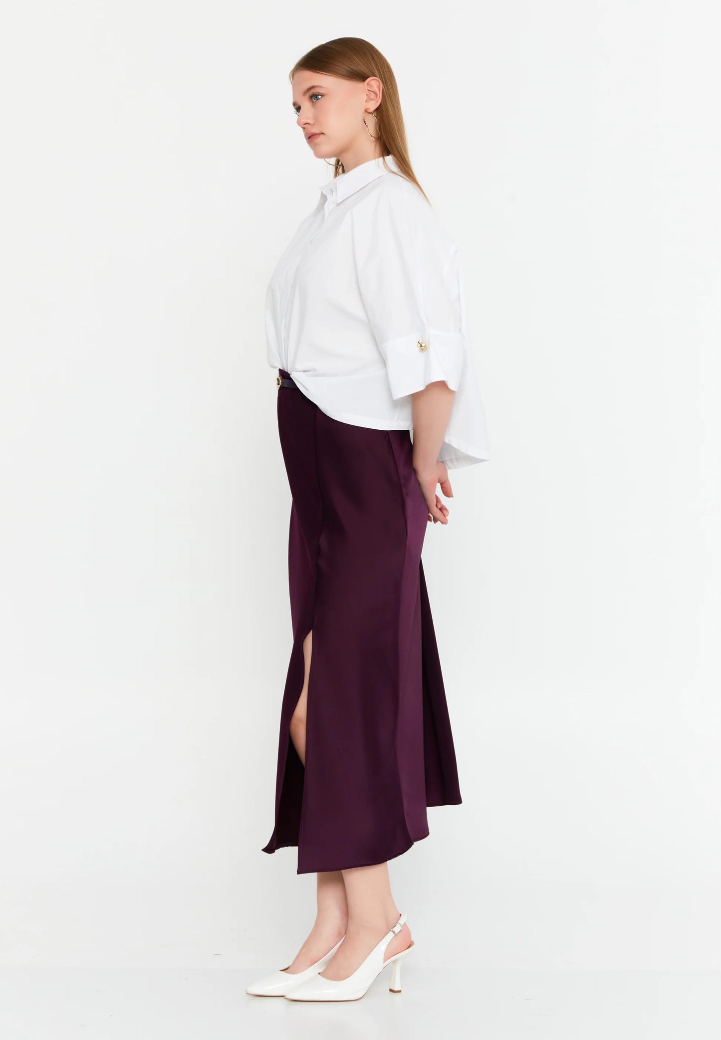 Maxi Solid Color Regular Skirt Unit Price: €26