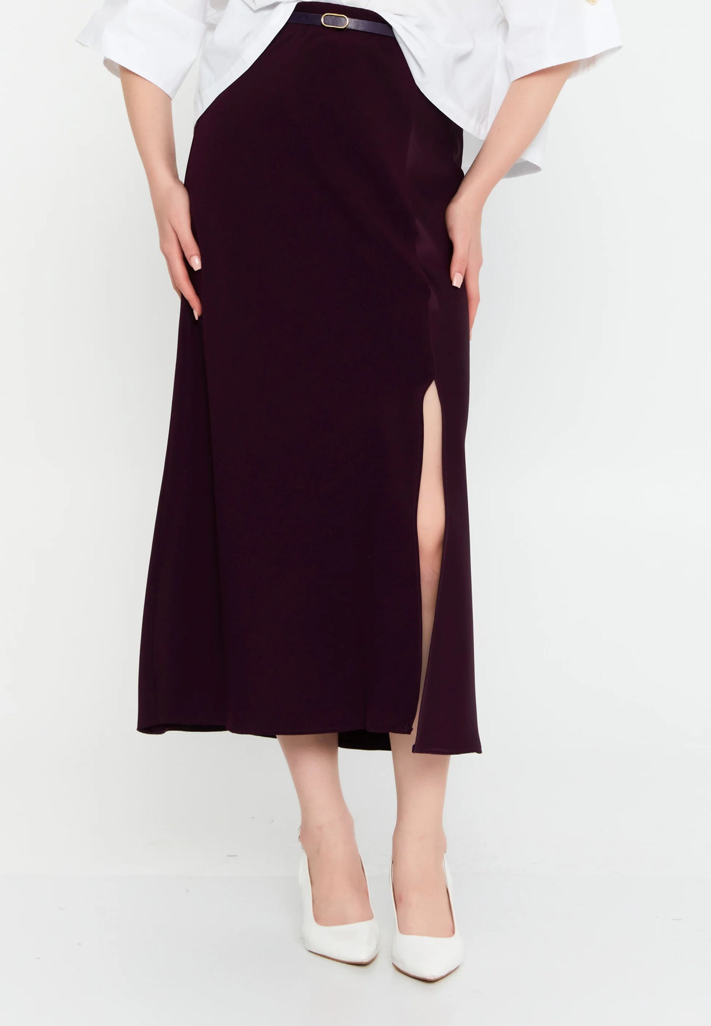 Maxi Solid Color Regular Skirt Unit Price: €26