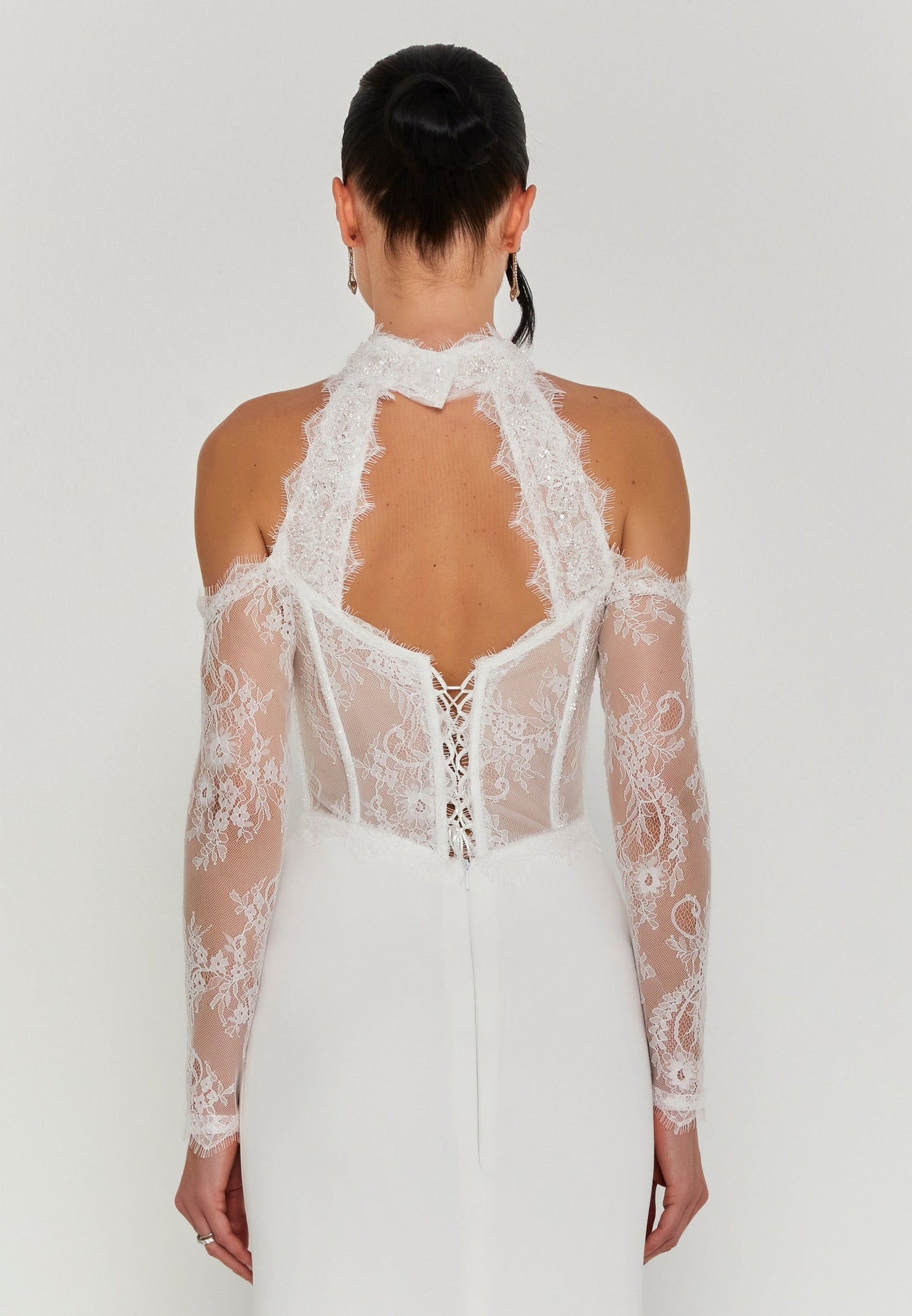 Sleeveless Maxi Cotton Regular Wedding Dress Unit Price: €300