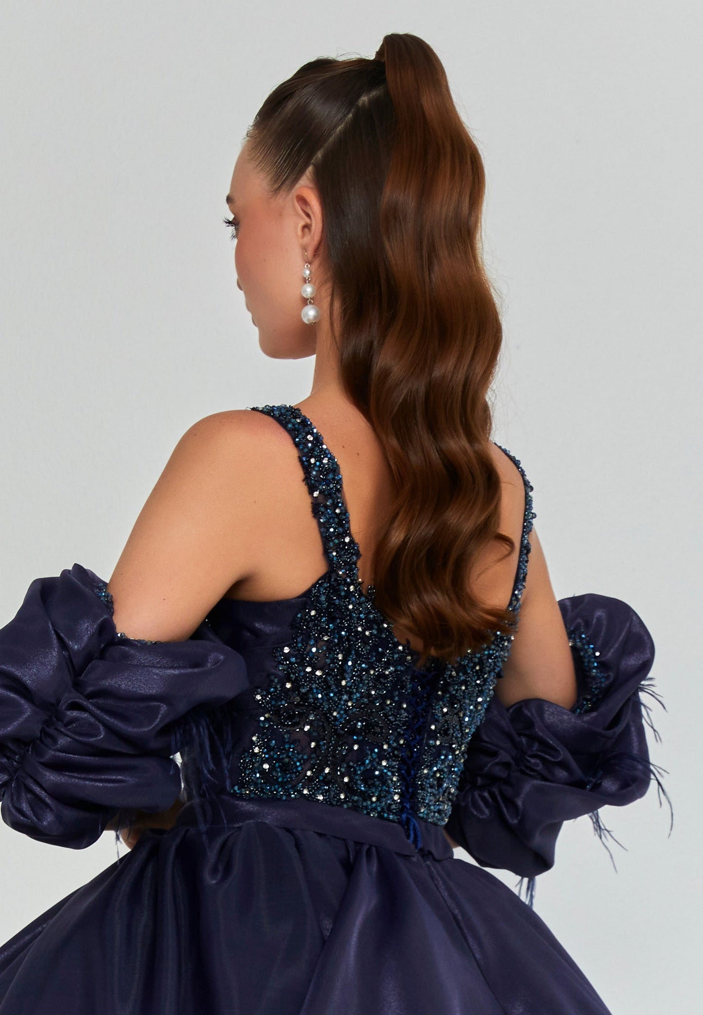 Sleeveless Maxi Polyester Regular Engagement Dress Unit Price: €715