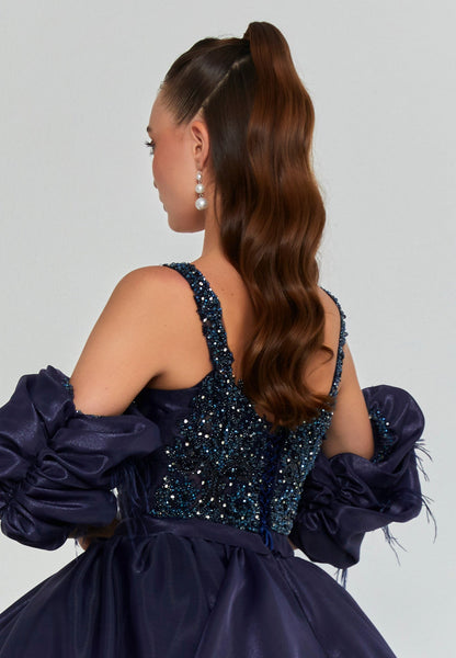 Sleeveless Maxi Polyester Regular Engagement Dress Unit Price: €715