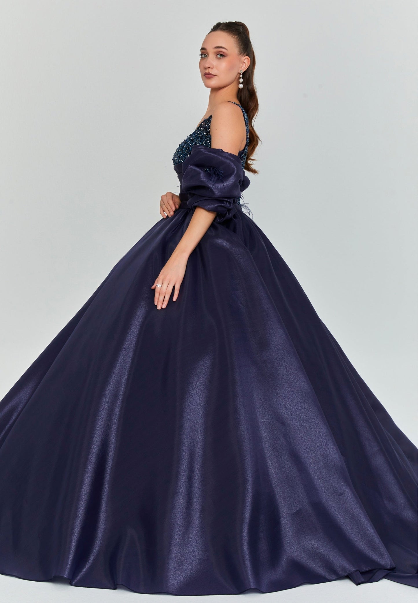 Sleeveless Maxi Polyester Regular Engagement Dress Unit Price: €715