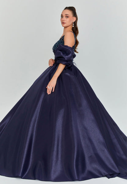 Sleeveless Maxi Polyester Regular Engagement Dress Unit Price: €715