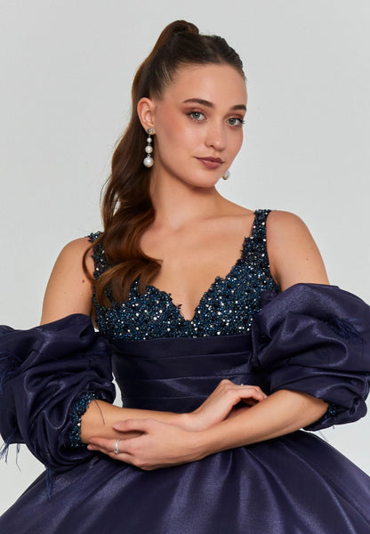 Sleeveless Maxi Polyester Regular Engagement Dress Unit Price: €715