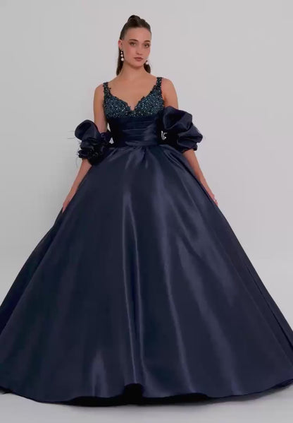 Sleeveless Maxi Polyester Regular Engagement Dress Unit Price: €715