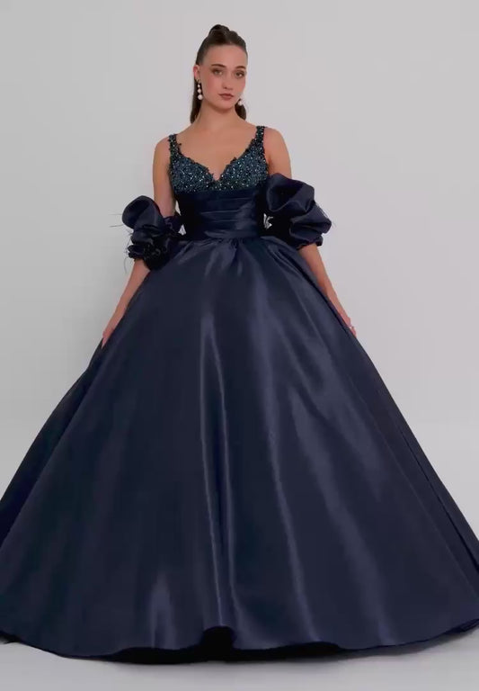 Sleeveless Maxi Polyester Regular Engagement Dress Unit Price: €715