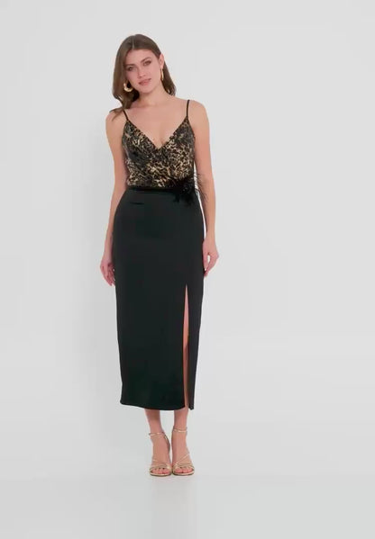 Sleeveless Midi Polyester Column Regular Casual Dress Unit Price: €35