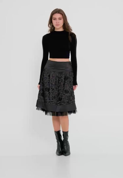 Midi Patterned Regular Skirt Unit Price: €12