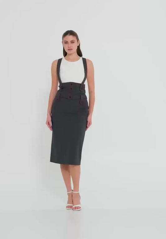 Midi Solid Color Regular Skirt Unit Price: €30